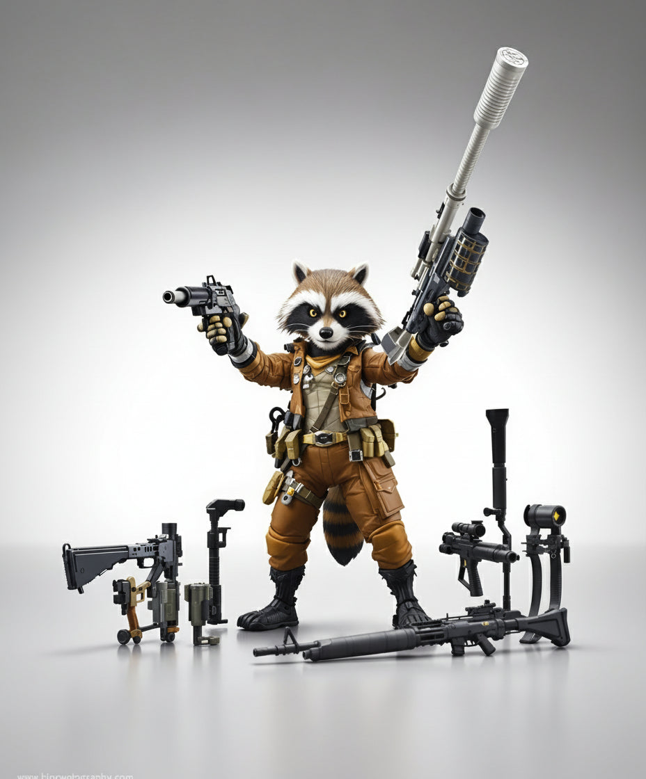 Rocket Raccoon - Guardians of the Galaxy